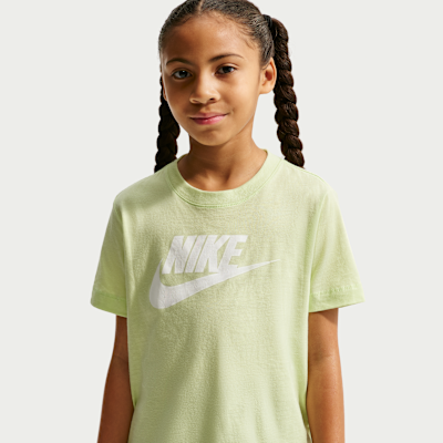Playera para niños talla grande Nike Sportswear