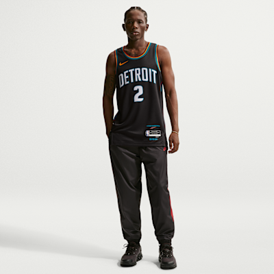 Maillot Nike NBA Swingman Cade Cunningham Detroit Pistons City Edition pour homme