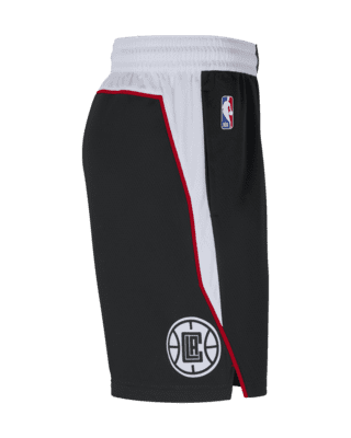 LA Clippers Nike Youth 2019/20 City Edition Swingman Shorts - White