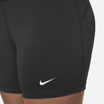 Nike Pro Dri-FIT Older Kids' (Girls') Shorts (Extended Size)