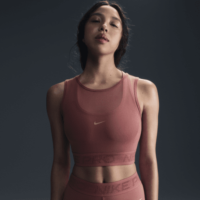 Nike Pro Camiseta de tirantes de malla - Mujer