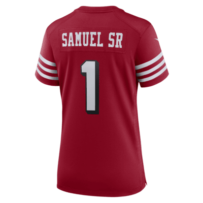 Jersey de fútbol americano Nike de la NFL Game para mujer Deebo Samuel Sr. San Francisco 49ers