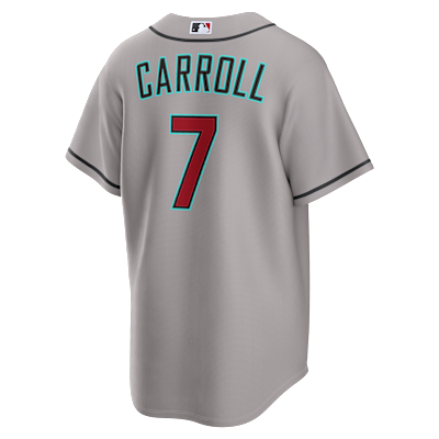 Jersey Nike de la MLB Replica para hombre Corbin Carroll Arizona Diamondbacks