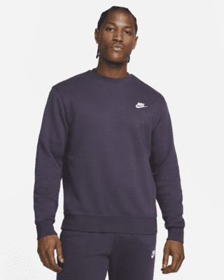 nike fleece crew