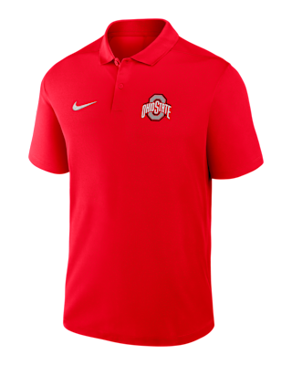 Мужские  Ohio State Primetime Victory Primary Logo Nike Dri-FIT College Polo