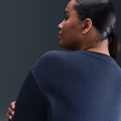 Nike Sportswear Phoenix Fleece Women's Oversized Crew-Neck Sweatshirt (Plus Size)