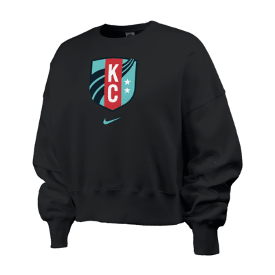 Kansas City Current Phoenix Fleece Women's Nike NWSL Crew-Neck ...