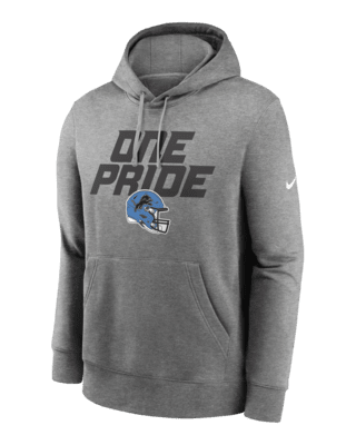 Мужское худи Detroit Lions Club Logo Nike NFL Pullover Hoodie