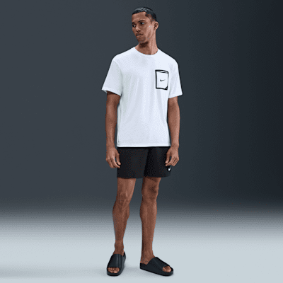 Playera de manga corta para hombre Nike Swim Hydroguard