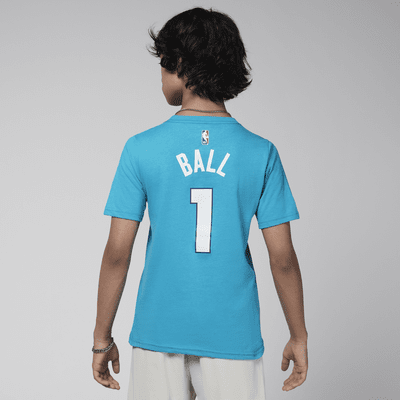 LaMelo Ball Charlotte Hornets Nike NBA-T-Shirt für ältere Kinder