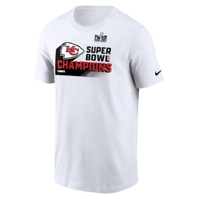 Playera Nike de la NFL para hombre Kansas City Chiefs Super Bowl LVIII Champions Legend Iconic