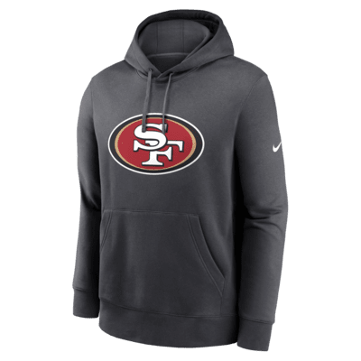 San Francisco 49ers Club Logo Men's Nike NFL Pullover Hoodie