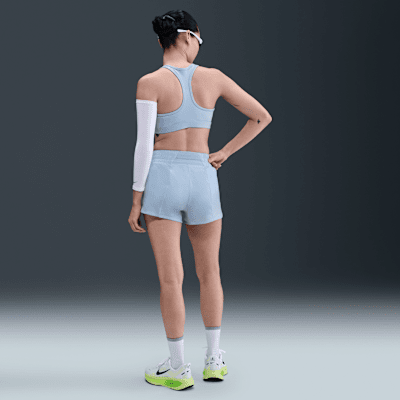 Nike One Women's Dri-FIT Mid-Rise Brief-Lined Running Shorts