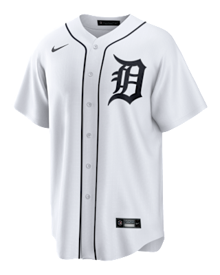 Мужские джерси Javier Báez Detroit Tigers Nike MLB Replica Jersey