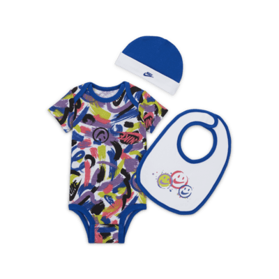 Nike Express Yourself Baby 3-Piece Bodysuit Set