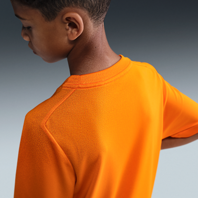 Playera de manga corta Dri-FIT para niños talla grande Nike Multi