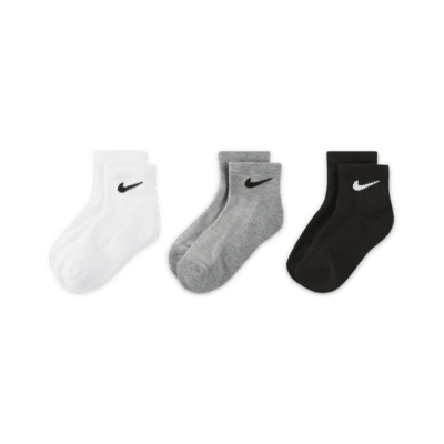 Nike Little Kids' Mesh and Cushioned Ankle Socks (6 Pairs)