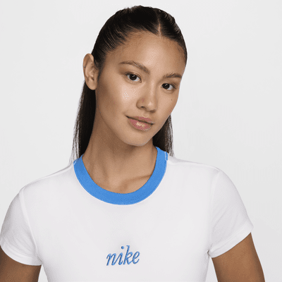 Nike Sportswear Chill Knit Women's Slim Cropped Tee