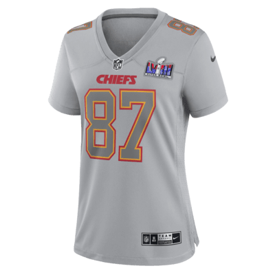 Jersey Nike de la NFL Atmosphere Game para mujer Travis Kelce Kansas ...