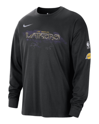 Мужская футболка Los Angeles Lakers Essential Max90 Nike NBA Long-Sleeve