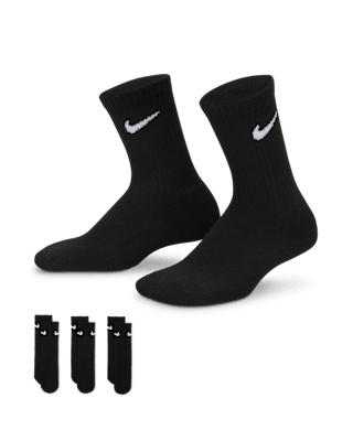 Unisex носки Nike Little Kids' No-Show Socks (3 Pairs)