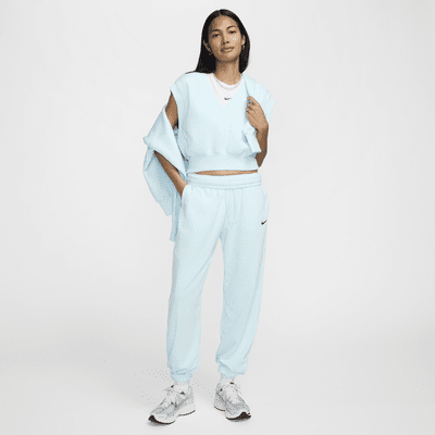 Pants de entrenamiento de French Terry oversized de tiro alto para mujer Nike Sportswear Phoenix Fleece