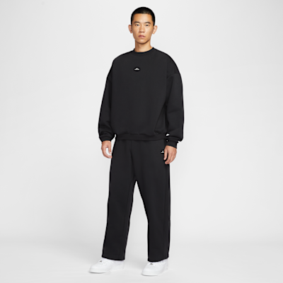 나이키 스탠다드 이슈 남성 써마 핏 브러시드 오픈 헴 농구 팬츠