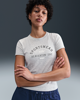 Женская футболка Nike Sportswear Phoenix Slim Short-Sleeve