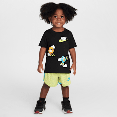 Conjunto de shorts de 2 piezas Dri-FIT Just Believe infantil Nike