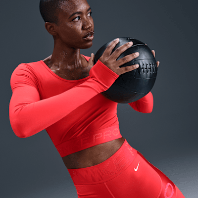 Shorts de ciclismo Dri-FIT de tiro alto de 13 cm para mujer Nike Pro Sculpt