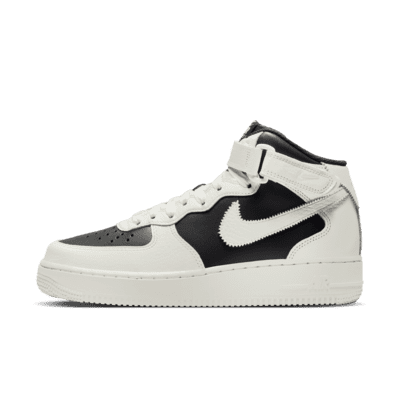 black and white air force 1 womens high top