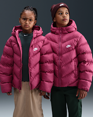 Детская куртка Nike Sportswear All Day Play Big Kids' Therma-FIT Loose-Fit Puffer