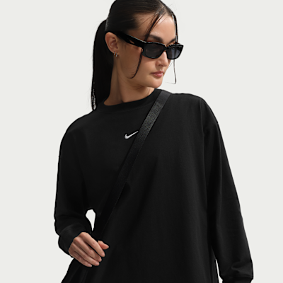 나이키 스포츠웨어 여성 오버사이즈 긴팔 티셔츠