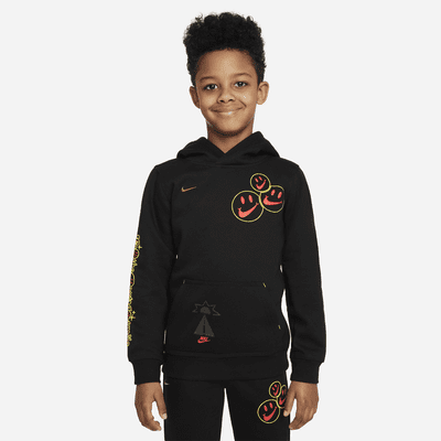 nike pullover moletom com capuz kids