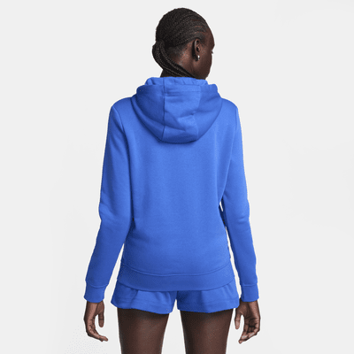 Sudadera con gorro sin cierre con logotipo para mujer Nike Sportswear Club Fleece