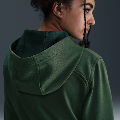 Nike Pro Fleece Big Kids' (Girls') Dri-FIT Full-Zip Hoodie