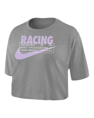 Женская футболка Racing Louisville Nike Dri-FIT Soccer Cropped