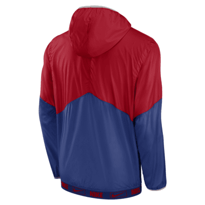 Nike, Jackets & Coats, Nike Chicago Cubs Track Jacket In Royal Blue  Rainwind Resistant Kids Sz L