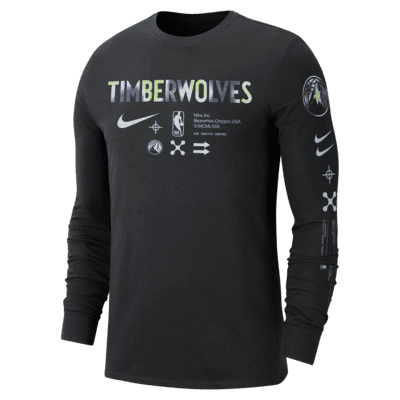 Minnesota Timberwolves Men's Nike NBA Long-Sleeve T-Shirt