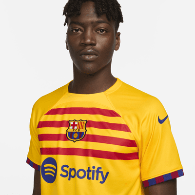 Jersey de fútbol Nike Dri-FIT del FC Barcelona complementario 2023/24 Stadium para hombre