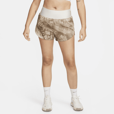 Nike Trail Repel-løbeshorts (7,5 cm) med mellemhøj talje og indershorts til kvinder