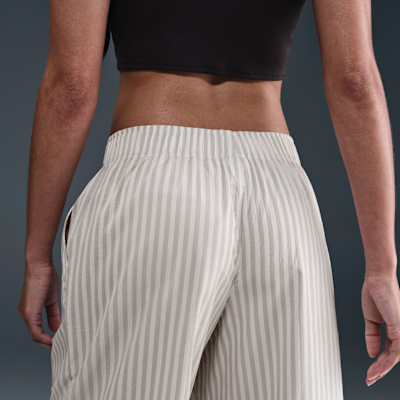 Pantalon à rayures ample taille mi-haute Nike Sportswear Chill Poplin pour femme