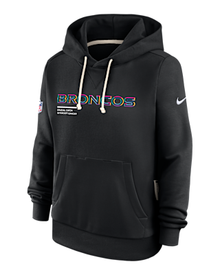 Женское худи Denver Broncos Crucial Catch Nike Dri-FIT NFL Pullover Hoodie