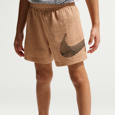 Conjunto de 2 piezas de jersey holgado para niños talla pequeña Nike Sportswear In The Zone