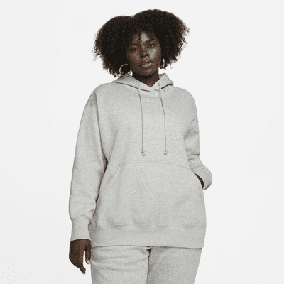 Felpa pullover oversize con cappuccio Nike Sportswear Phoenix Fleece (Plus size) – Donna