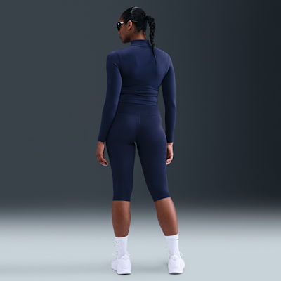 Nike One Fitted Women's Dri-FIT 1/4-Zip Mid Layer