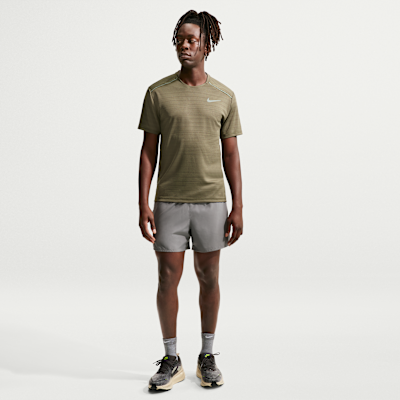 Haut de running à manches courtes Nike Miler pour Homme