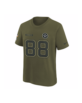 Детская футболка CeeDee Lamb Dallas Cowboys Salute to Service Big Kids’ Nike NFL