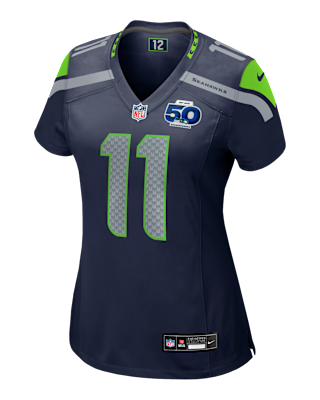 Женские джерси Jaxon Smith-Njigba Seattle Seahawks 50th Anniversary Women’s Nike NFL Game Jersey