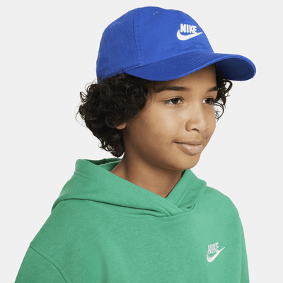 Nike Club unstrukturierte Futura Wash-Cap für Kinder